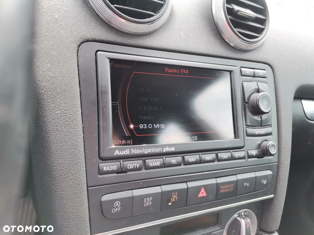RADIO NAVI NAWIGACJA MMI MULTIMEDIA RNS-E PLUS AUDI A3 8P 8P LIFT - 1