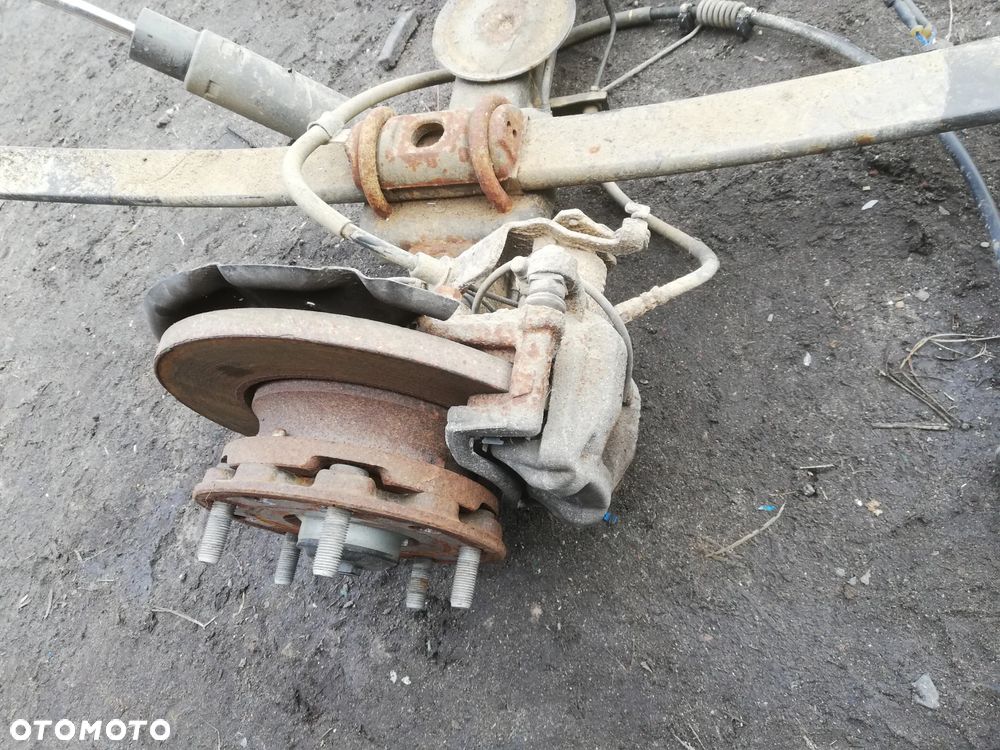 Ford Transit Custom MK8 2022r LIFT zawieszenie tył TYLNE RESORY TARCZE ORY - 4