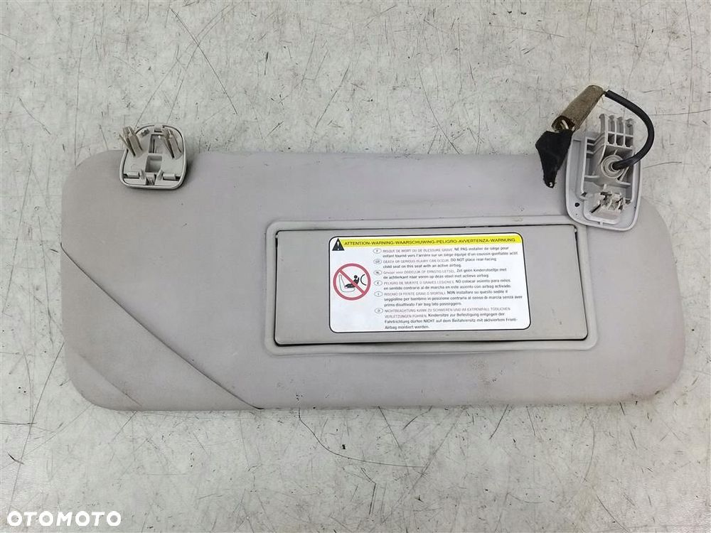 Osłona przeciwsłoneczna PRAWA LEWA DASZEK Peugeot 407 2004–2011 - 3