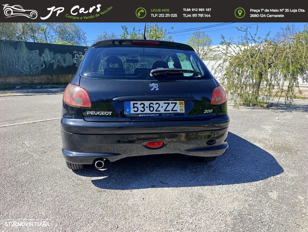 Peugeot 206 1.1 Black & Silver - 6