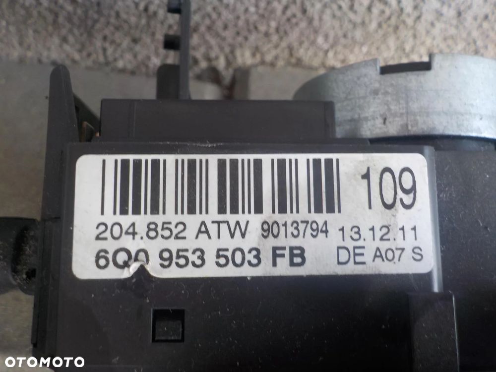 VW T5 LIFT TEMPOMAT MANETKA TEMPOMATU WŁĄCZNIK TAŚMA AIRBAG - 4