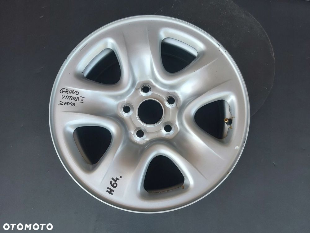 Suzuki Grand Vitara II felga stalowa 16 zapas 5x114,3 6,5J - 1