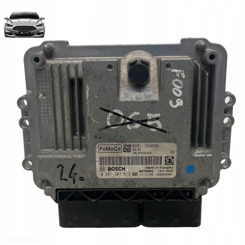 STEROWNIK SILNIKA 1.6 ECOBOOST S-MAX MK1, MONDEO MK4 BG91-12A650-ZA - 1