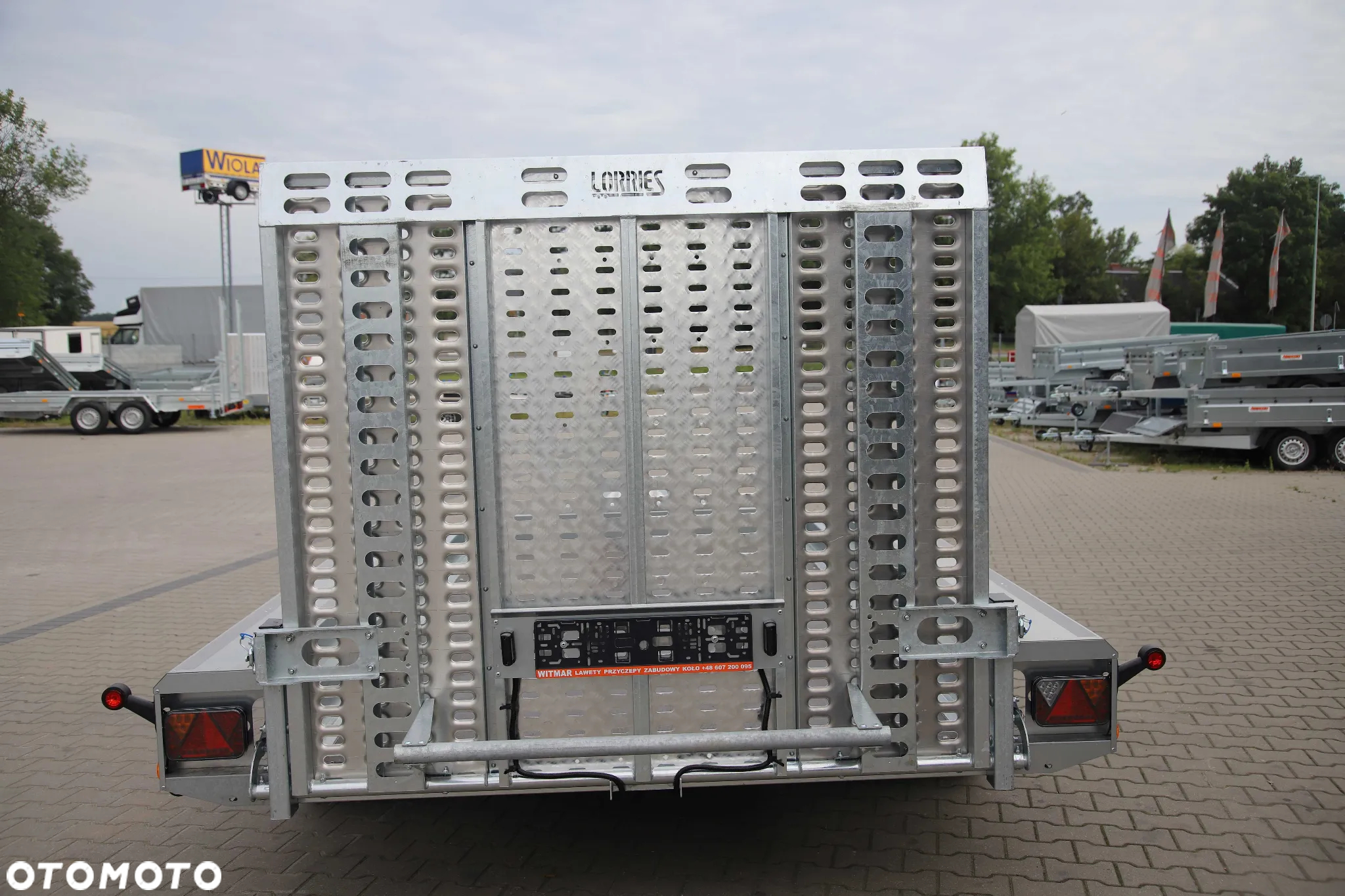Lorries TPM35-3617 przyczepa do transportu maszyn budowlanych i minikoparek - 8
