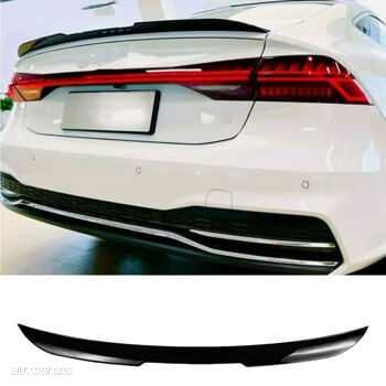 Eleron M4 Lip Codita Portbagaj Audi A7 C8 S7 (2019-2025), Negru Lucios - 3