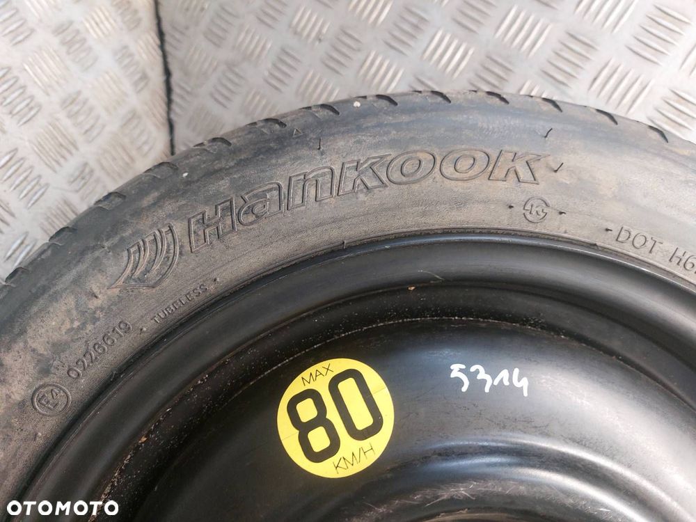 KOŁO DOJAZDOWE DOJAZDÓWKA KIA 52910-1H900 5x114,3 125/80R15 HANKOOK - 6