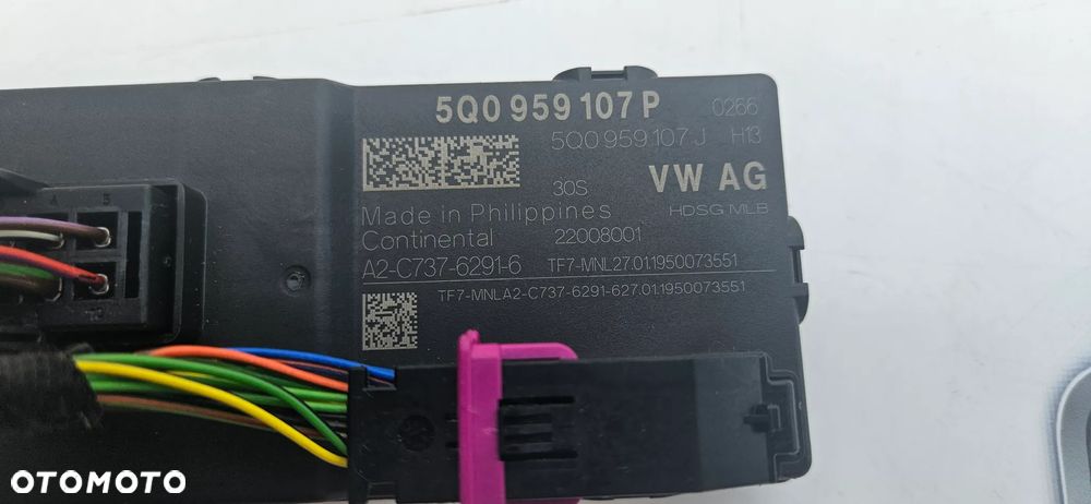 AUDI Q2 81A Audi Q3 83A Moduł Klapy bagażnika Sterownik otwierania klapy bagażnika  5Q0959107P - 2