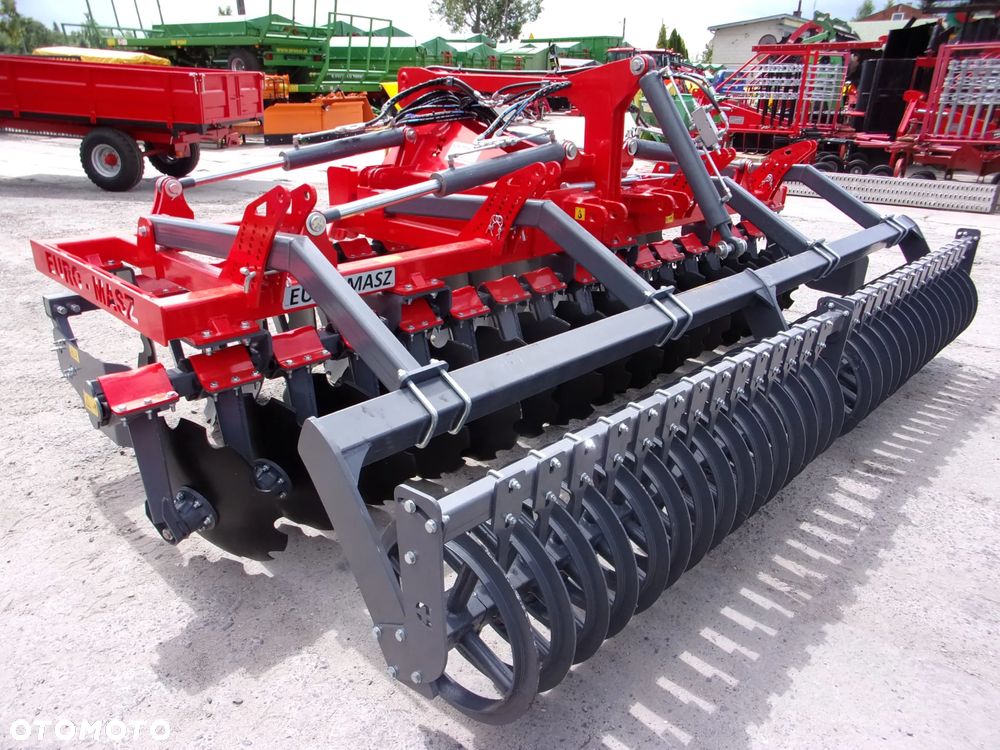 Inny Agregat uprawowy, brona talerzowa ciężka hydraulicznie składana BTCH Euro-Masz 4,0 metry, Agregat uprawowo siewny talerzowy ATUS-300 METANGA z wałem oponowym, ATUS 250,270,300 - Metanga, EuroMasz,  Agro-Masz - 8