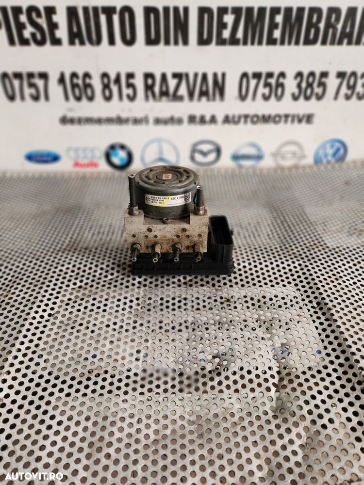 Pompa Modul Unitate ABS Mazda CX5 CX-5 An 2013-2014-2015-2016-2017 Cod KJ01 43 7A0 B Dezmembrez Mazda CX5 2.2 Diesel Skyactive 4x4 An 2013-2014-2015-2016-2017 - Dezmembrari Arad - 2