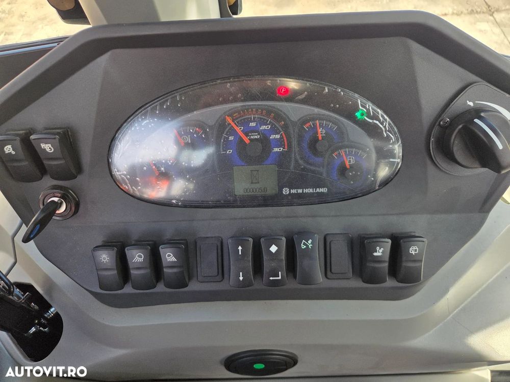 New Holland B110D NOU -nefolosit, FULL OPTION, Masa operatinoala 9,5 tone, motor 120CP euro6 cu Ad Blue, Certificat CE Atestat RAR, Cupa multifuncitonala 4x1, FURCI paleti, Brat excavare extensibil, anv MICHELIN, Aer cond, cutie POWERSHIFT, PROMOTIE 84900 EUR+T - 23
