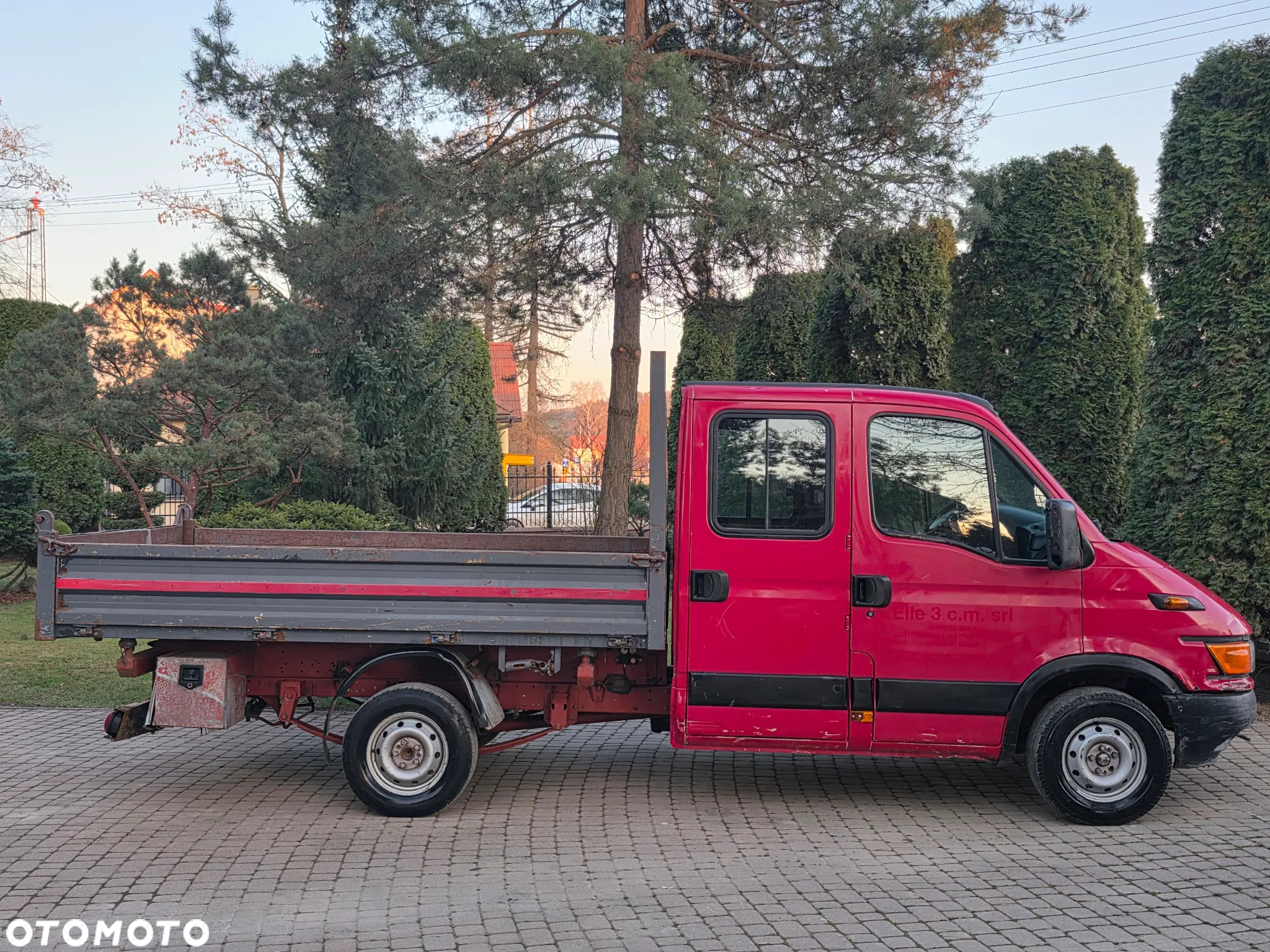 Iveco Daily 35c-11 Doka/Dubel Kabina Wywrotka/Kiper 3-Stronny ! Super Stan  * z Włoch  ! Przystawka  ! - 9