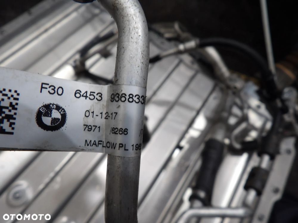 BMW - F30 - HYBRYDA - BENZYNA - PRZEWODY KLIMATYZACJI - 9368339  9316233  9368333 - 2