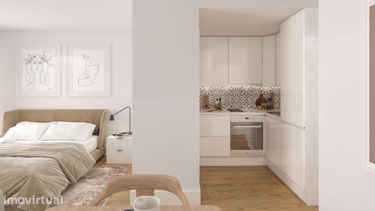 Apartamento T0 à beira da Marginal de Gaia! - Grande imagem: 5/7