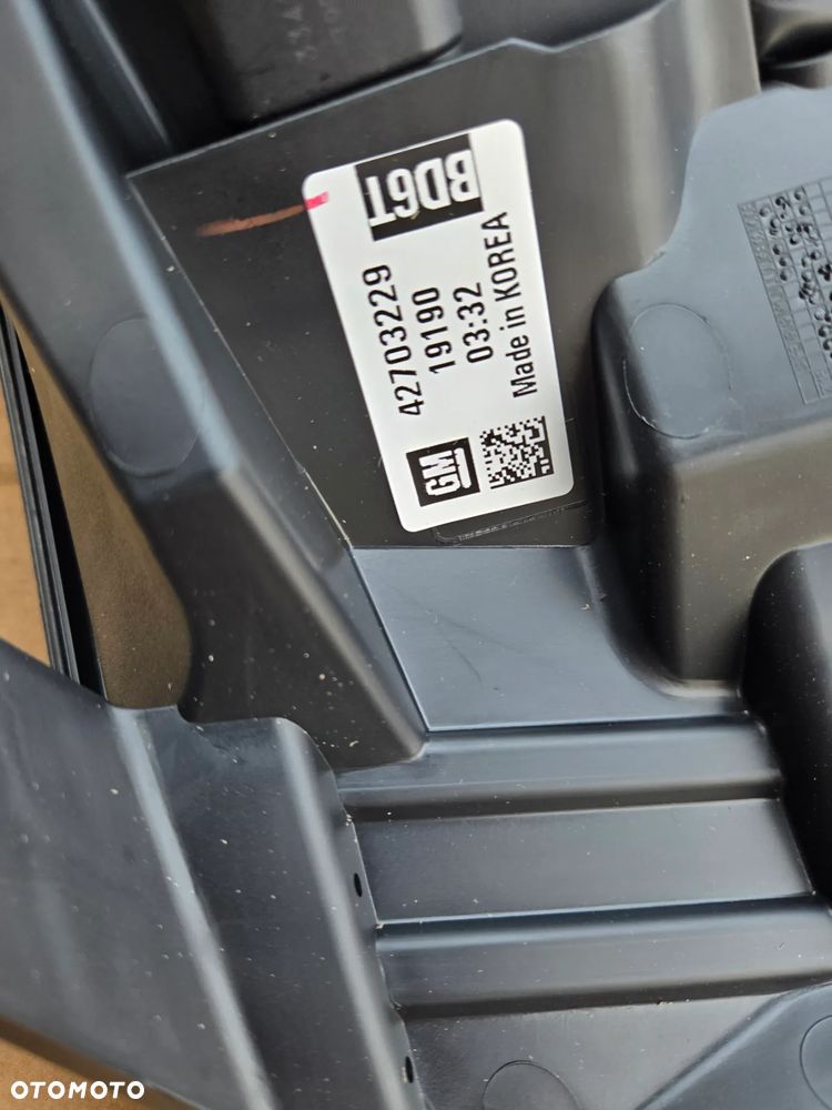 Reflektor Lampa prawa prawy przód przednia Opel Ampera e Xenon Led 42703229 - 11