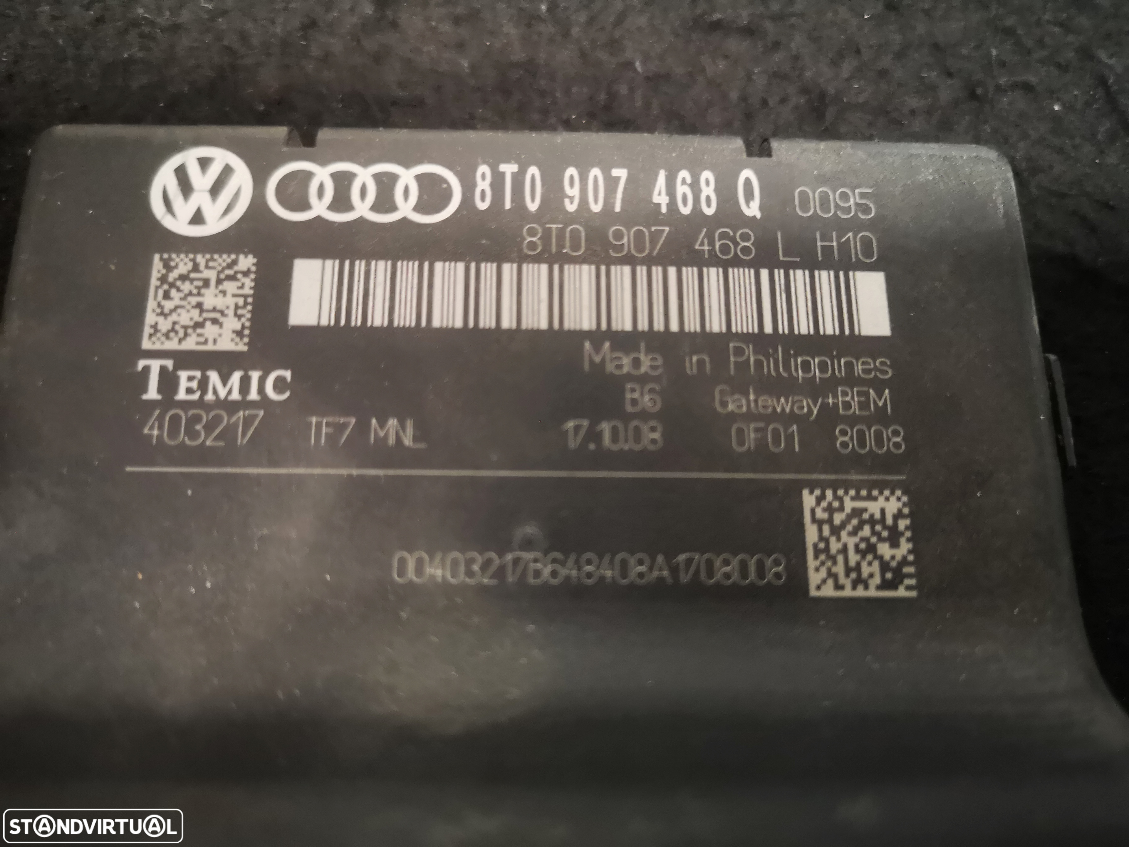 Gateway Modulo Audi a4 a5 b8  2007-2011 - 3
