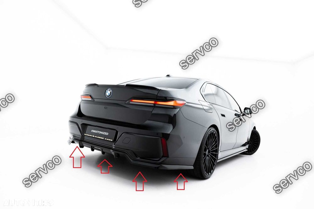 Prelungire splitter bara spate Bmw Seria 7 M-Pack G70 2022- v4 - Maxton Design