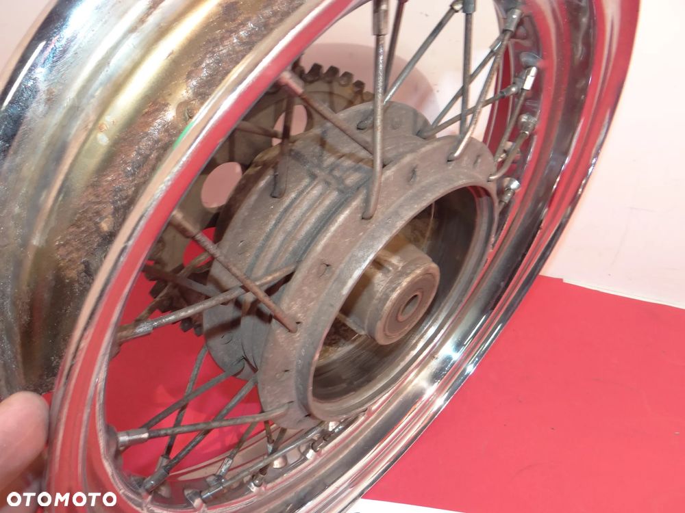 HONDA CB 350 360 FOUR PIASTA BĘBEN ZĘBATKA KOŁO FELGA TYŁ H098 - 5