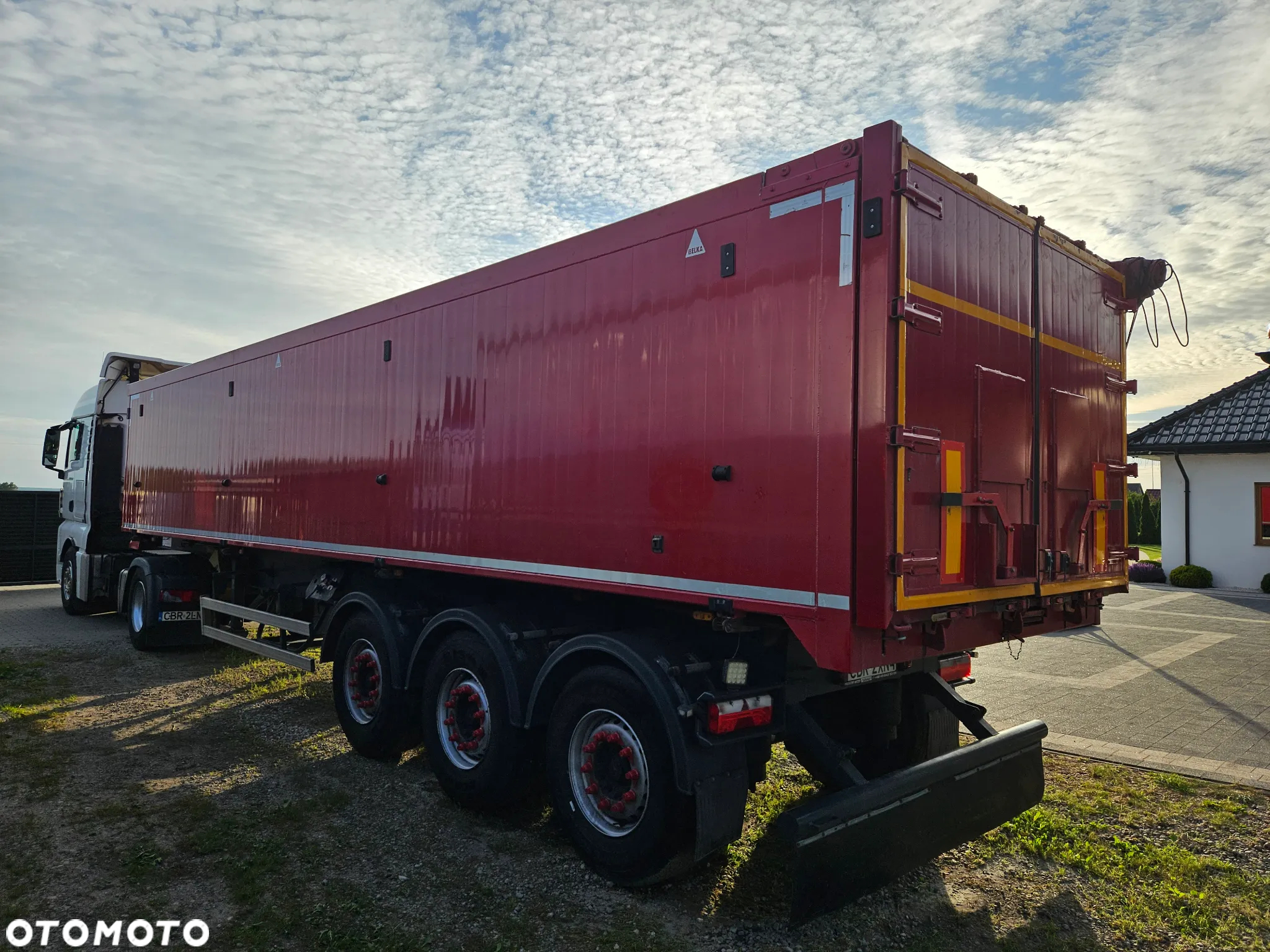 MAN TGX zestaw Gras 45m3 - 6
