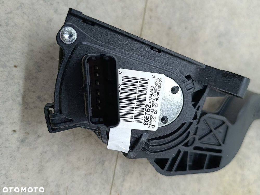PEDAŁ GAZU, POTENCJOMETR OPEL GRANDLAND X 9836042180 028075500J 1.2 12V - 4