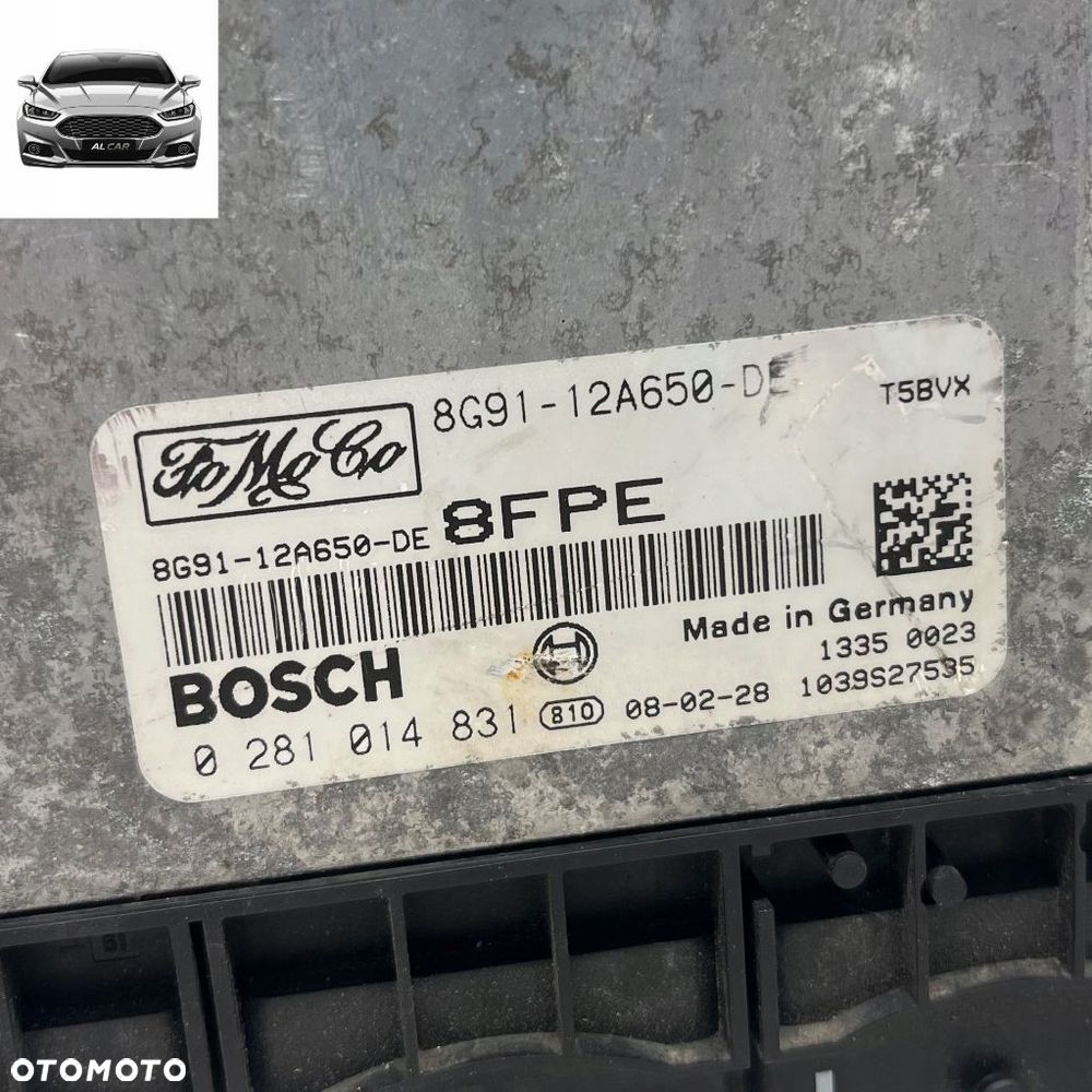 STEROWNIK SILNIKA 2.2 TDCI EURO 4 MONDEO MK4, S-MAX MK1 8G91-12A650-DE - 2