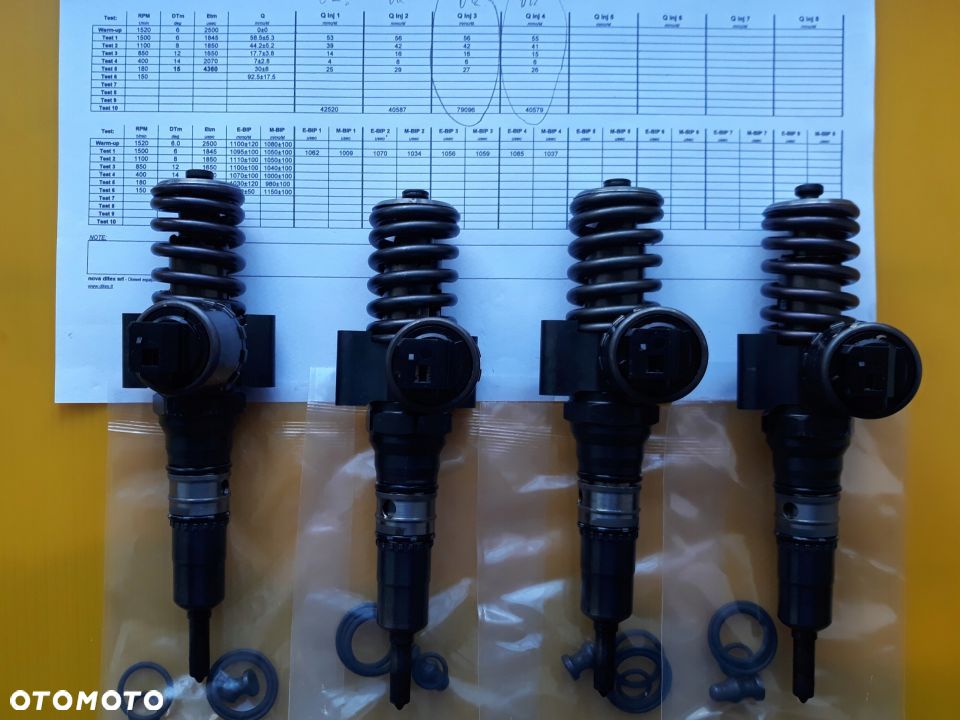 Pompowtryski 2,0TDI 140km 03G130073G , 0414720404  + USZCZELKI - 2