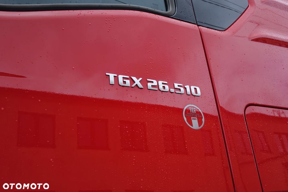 MAN TGX 26.510 6x2/4 BL SA / PUSHER / XXL / STANDARD / AUTOMAT / OŚ PODNOSZONA SKRĘTNA / RETARDER / LODÓWKA / KLIMA POSTOJOWA - 10