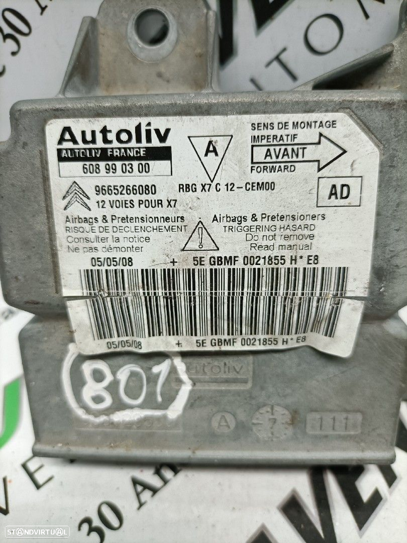 Centralina Airbags Citroën C5 Ii (Rc_) - 2