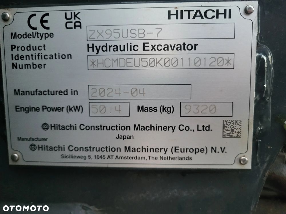 Hitachi ZX95USB-7 - 13
