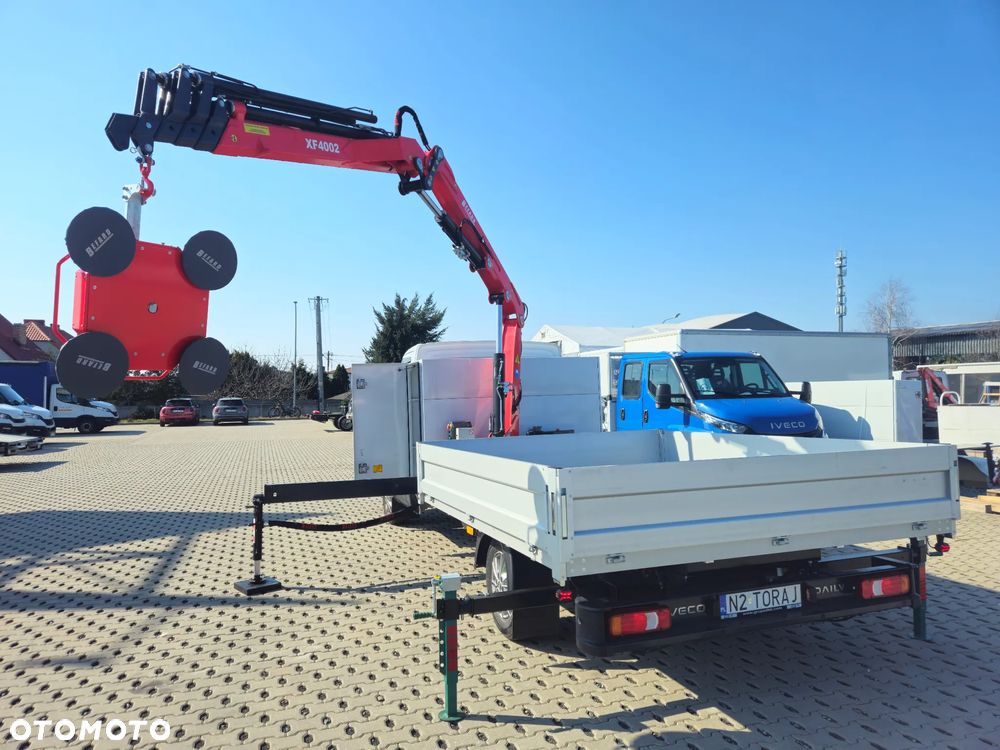 Iveco daily 50c/35c żuraw, HDS, zestaw do montażu okien, szkła, kamienia, płyt - 8