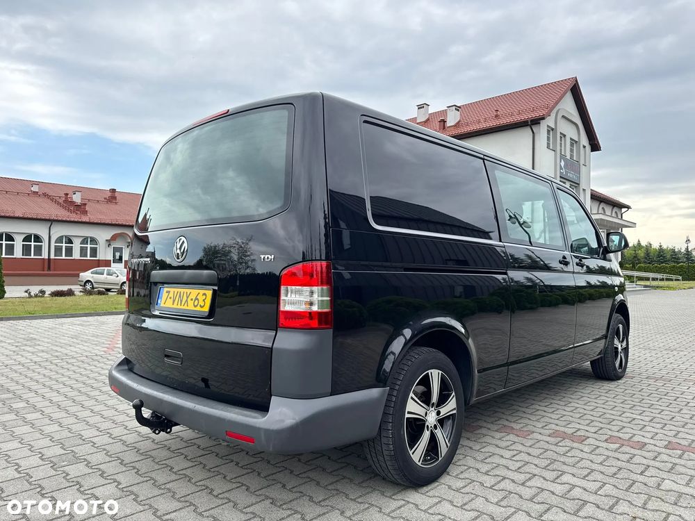 Volkswagen TRANSPORTER T5 LIFT L2H1 Long Klima Elektryka Navi Dubel Kabina Brygadówka - 4