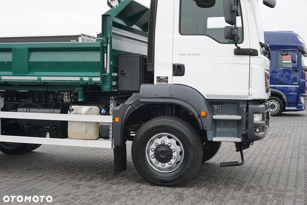 MAN TGM / 18.320 / E 6 / WYWROTKA / 4 X 4 / HYDROBURTA - 18