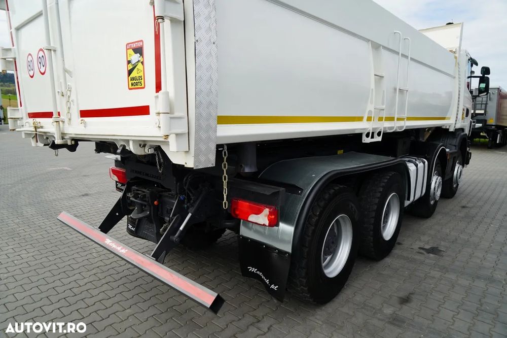 Scania G 480 / 8x4 / BASCULATOR / HIDROBRAT / BORDMATIC / MANUAL - 21