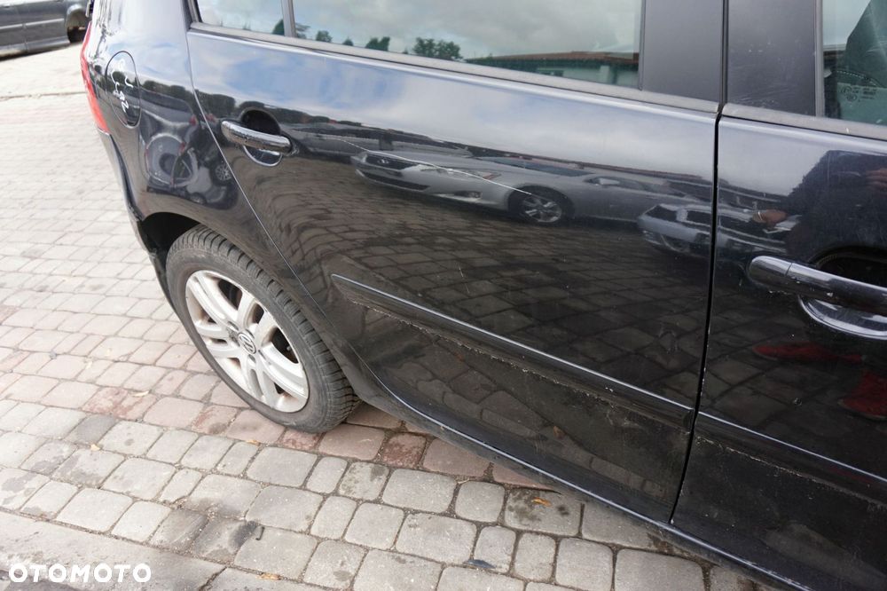 DRZWI TYLNE PRAWE GOLF V 5D HB LC9Z  CZARNY VOLKSWAGEN 2003-2009 - 4