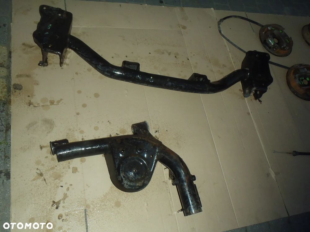 belka zawieszenie zawieszenie tył tylne wózek  wahacz fiat panda tył tylne natural power jak nowe nie malowane - 15