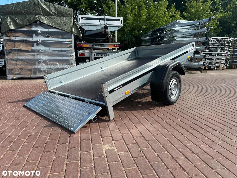 Brenderup Przyczepa Brenderup 2260WSUB DMC 750kg 1 osiowa uchylna quad traktorek atv multitransporter - 11