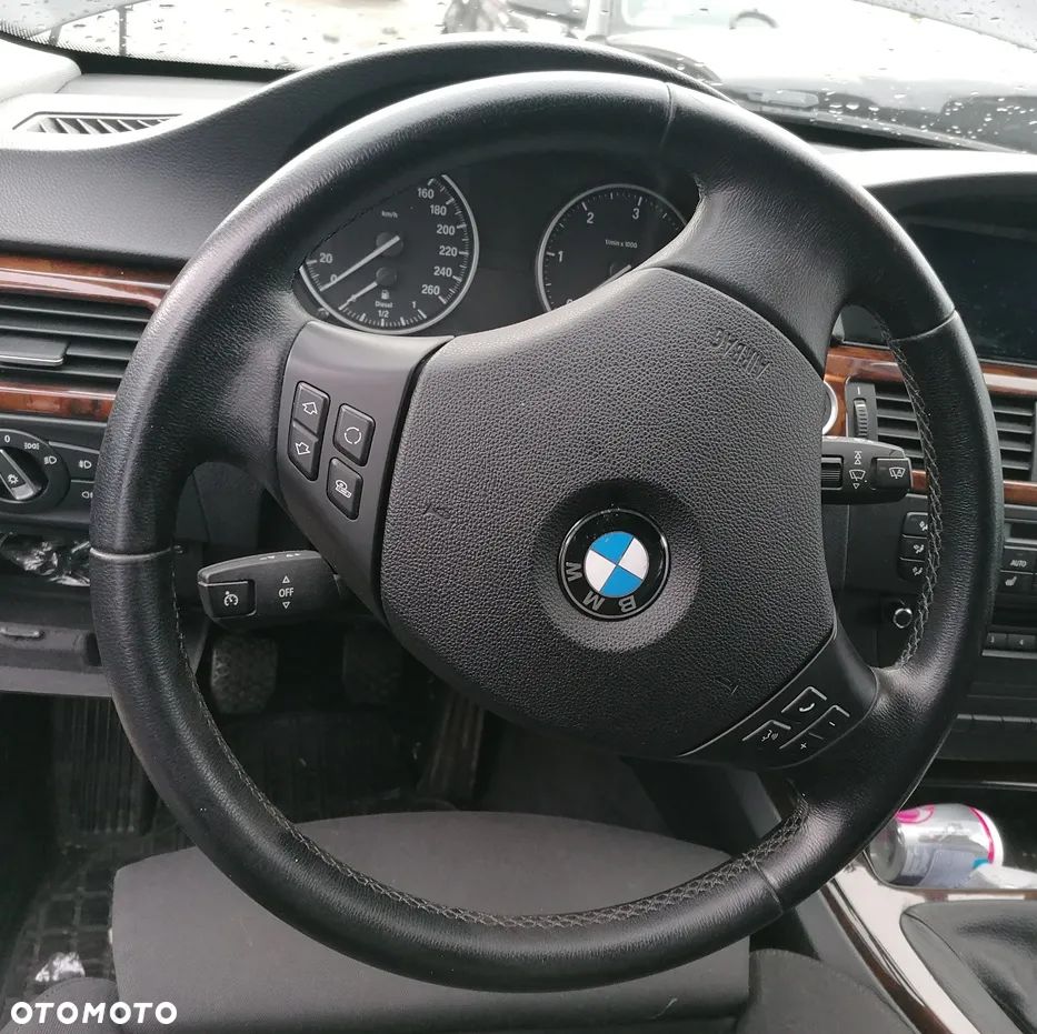 BMW 3 E91 11r LIFT KIEROWNICA SKÓRA SKÓRZANA MULTIFUNKCJA - 1