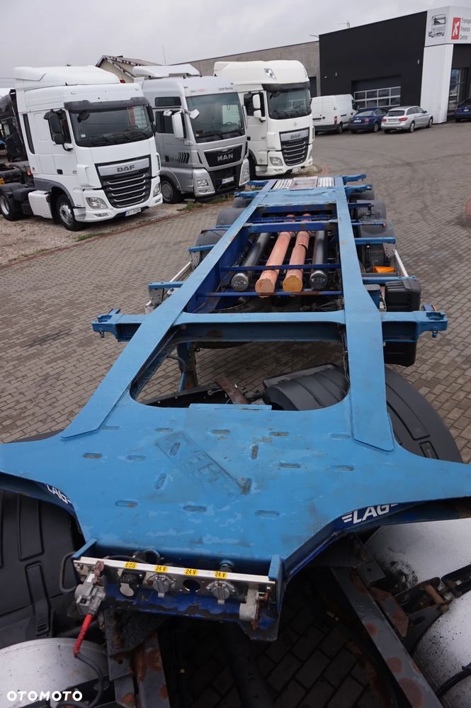 Lag 0-3-39 CD Naczepa Ciężarowa Przewóz Kontenerów Osie BPW - 7