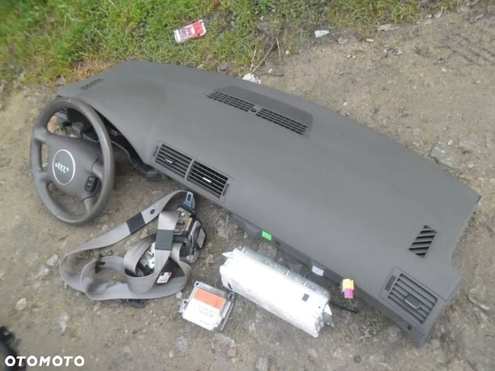 AUDI A4 B6 DESKA BEŻ PODUSZKI PASY SENSOR - 3