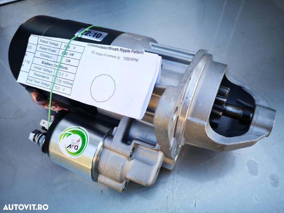 ELECTROMOTOR NISSAN L35-09 L35-085 EBRO motor 2800 A4.28 SI 4000 B4.40 Demaror - 3