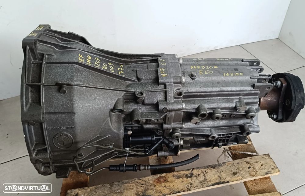 Bmw 520D caixa 6 velocidades 177cv N47 ano 2009 ref: JEF - 2