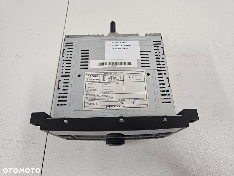 chevrolet captiva i 1 lift radio fabryczne cd 95088243 - 5