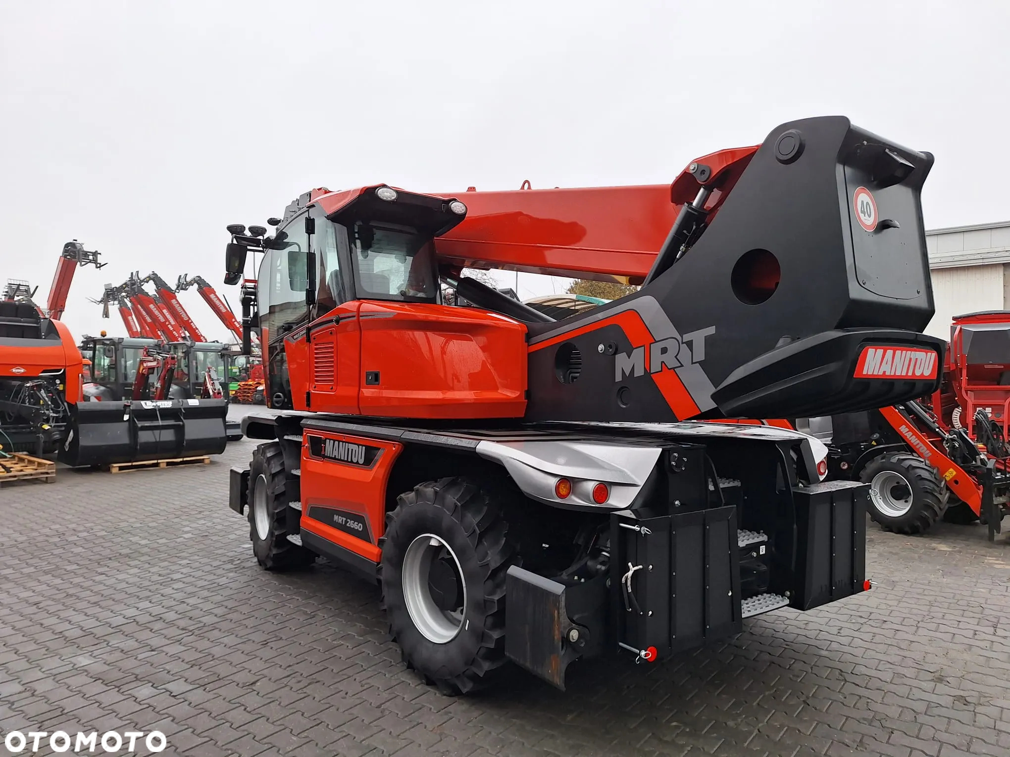 Manitou ładowarka teleskopowa obrotowa MRT 2660 Vision + - 3
