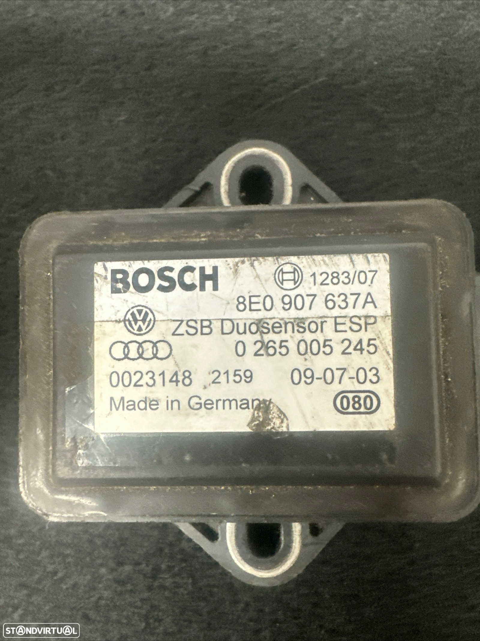 Original Audi a4 módulo sensor de ESP - 6