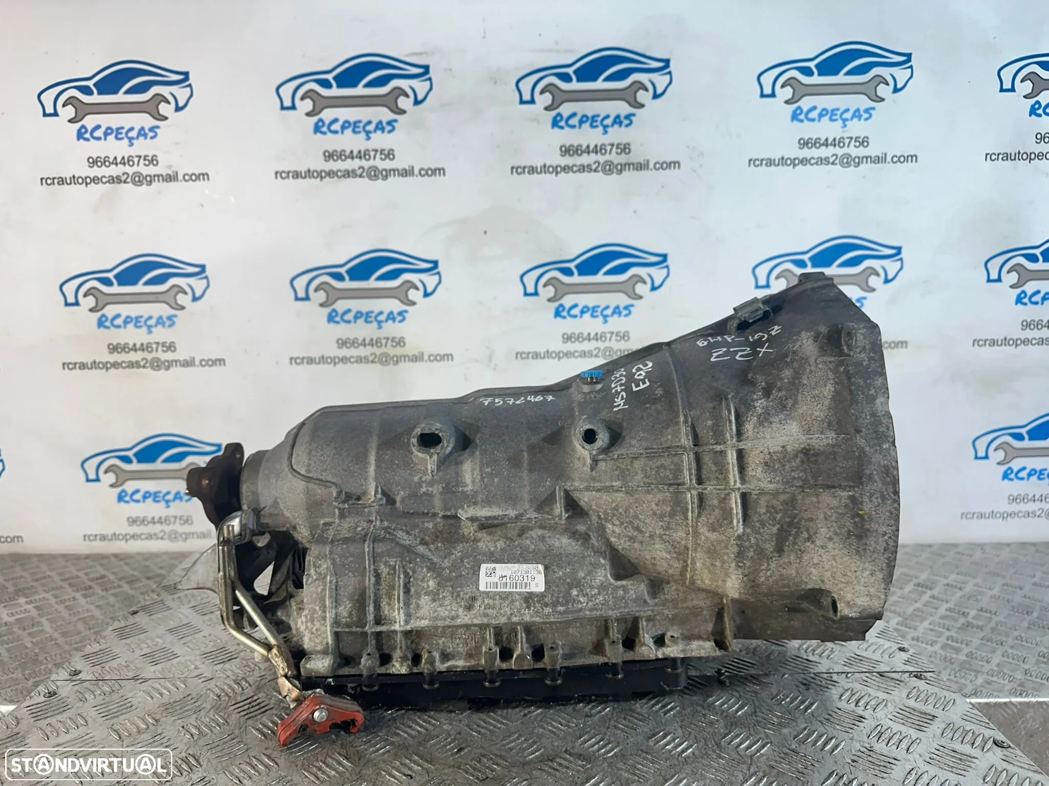 Caixa Velocidades Automática ZF 6HP21 6HP19 ZZX BMW 325D 330D M57D30 7572467 - 7