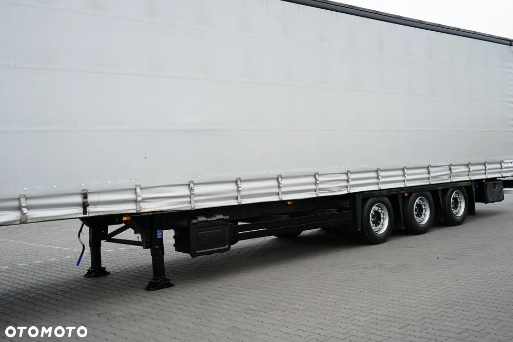 Schmitz Cargobull / FIRANKA / MEGA / MULTI LOCK / XL / OŚ PODNOSZONA - 12