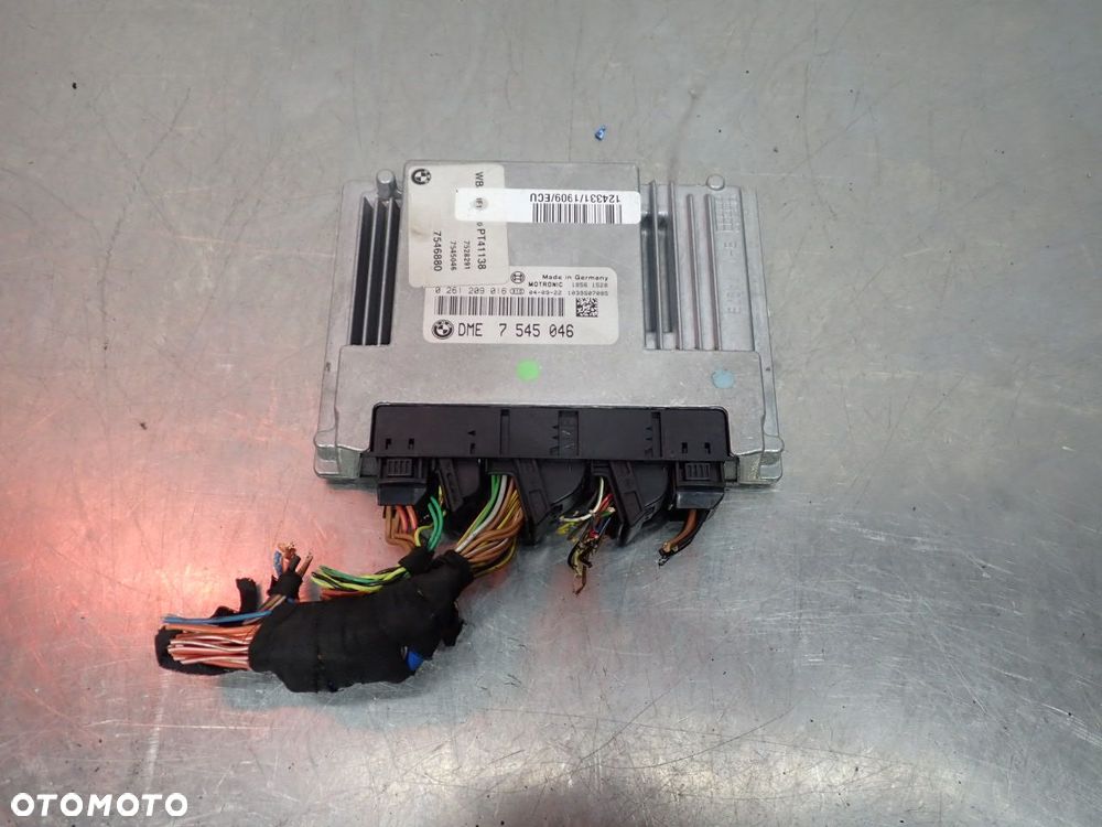 KOMPUTER SILNIKA BMW E87 7545046 - 1