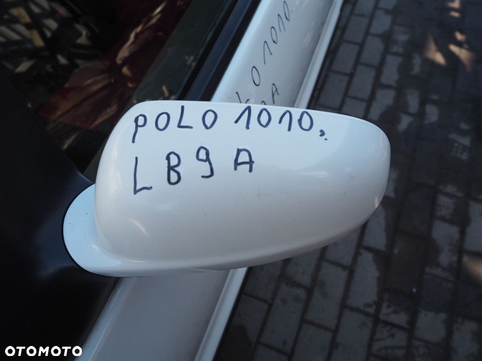 Lusterko Lewe VW Polo Europa Kolor: LB9A - 2