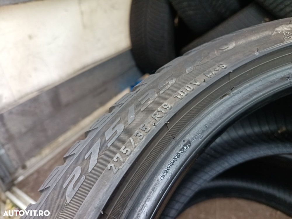 Anvelope MS iarna 275 35 19 pirelli runflat 2022 5.8mm - 7