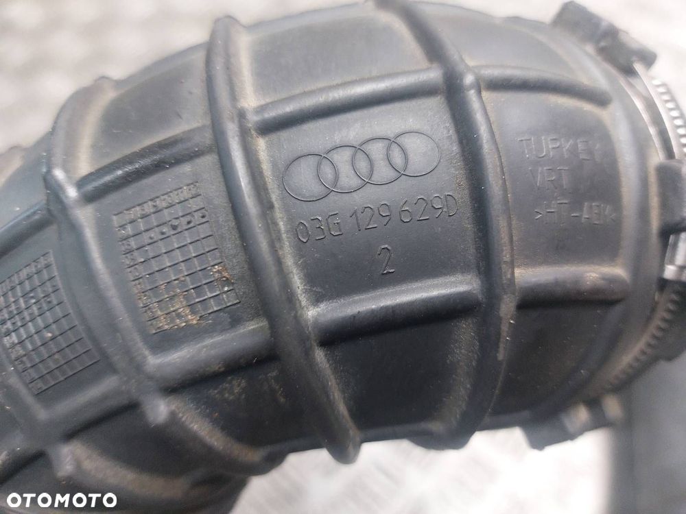 PRZEPŁYWOMIERZ + DOLOT PRZEWÓD RURA AUDI Q5 8R 2.0 TDI 8R0145737H - 5