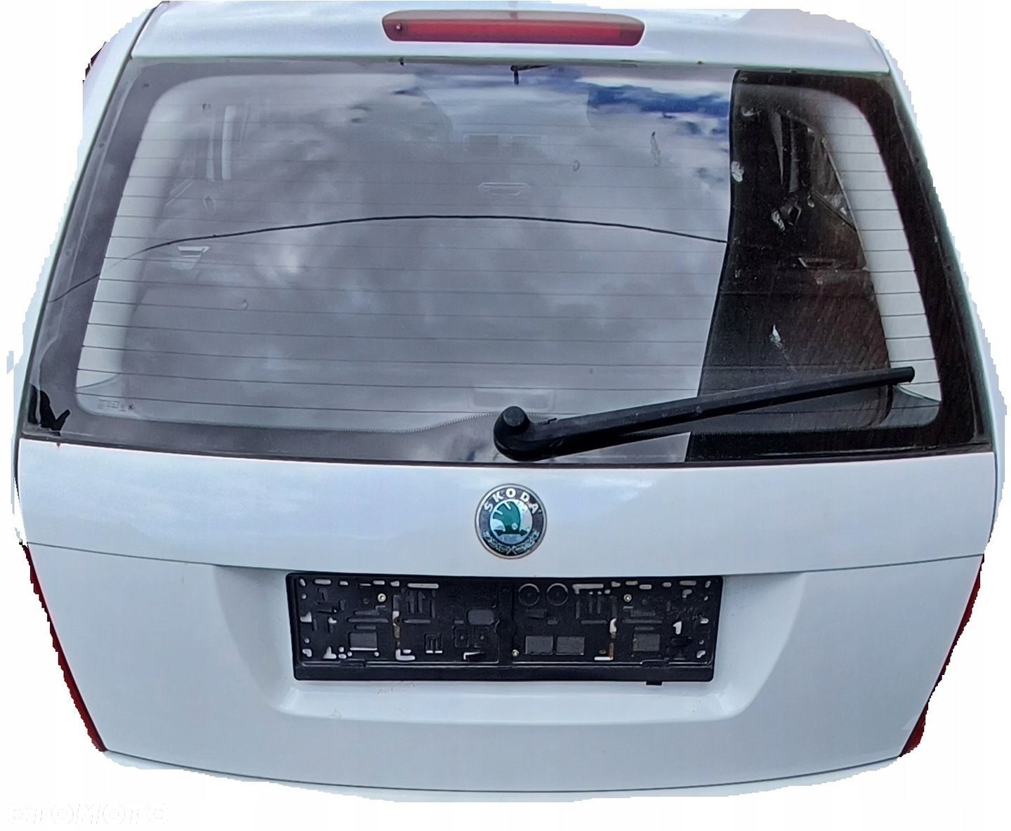 FABIA 1 MK1 LIFT KLAPA KOMPLETNA BIAŁA CAŁA 2004r - 1